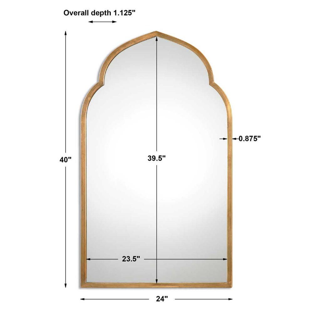 Arch Gold Mirror