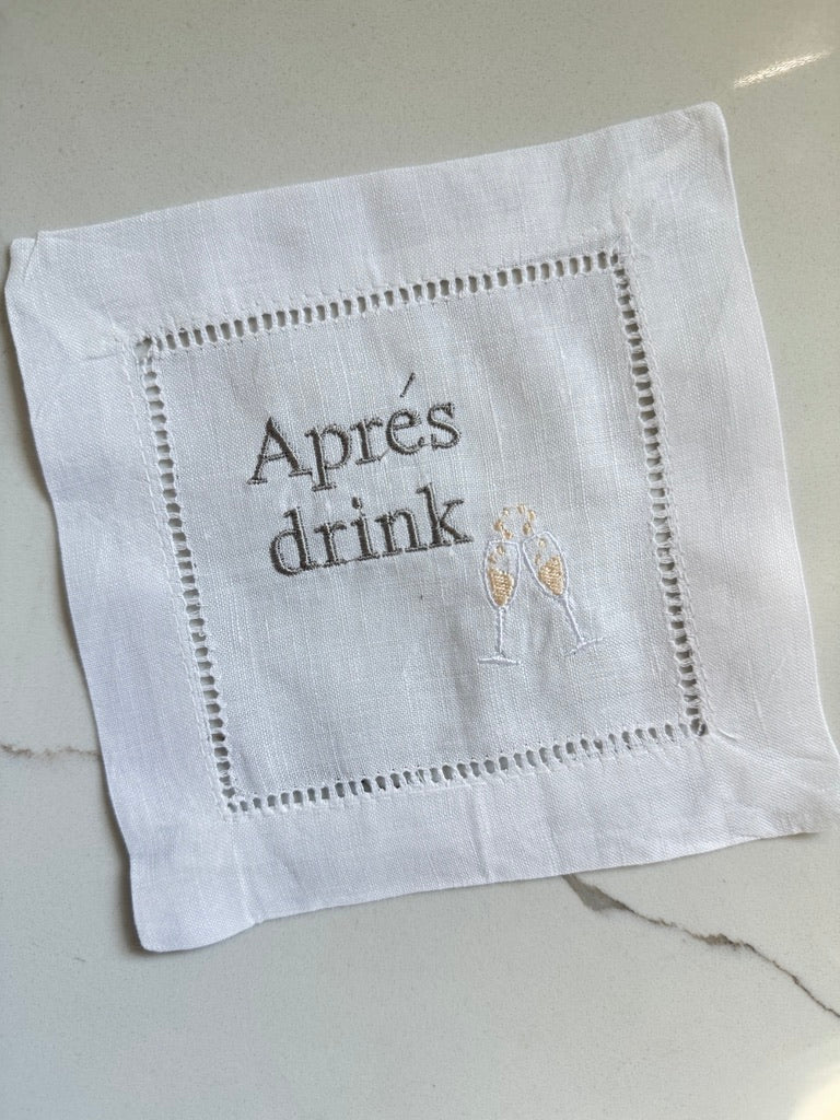 Linen Cocktail Napkin Set