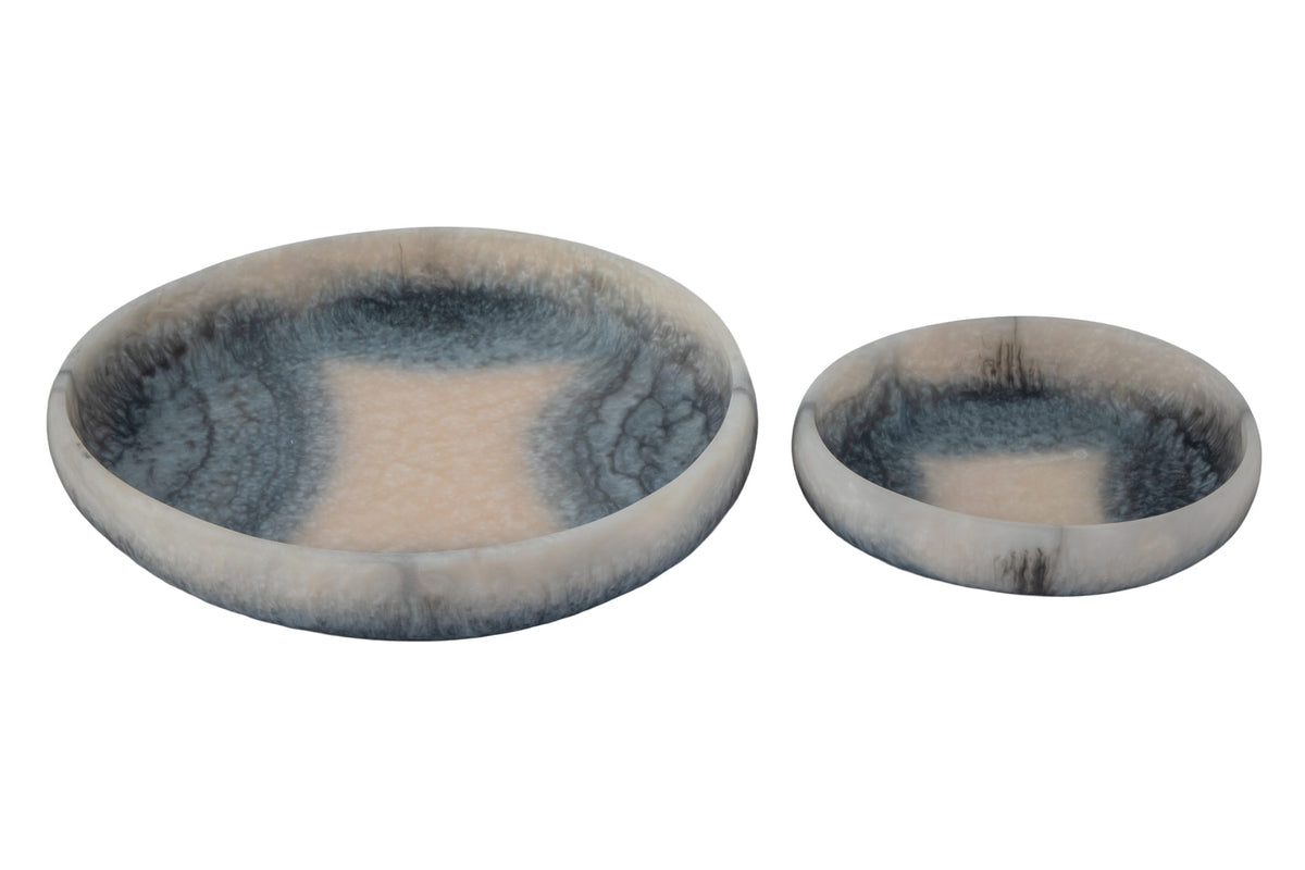 Marbled Resin Platters