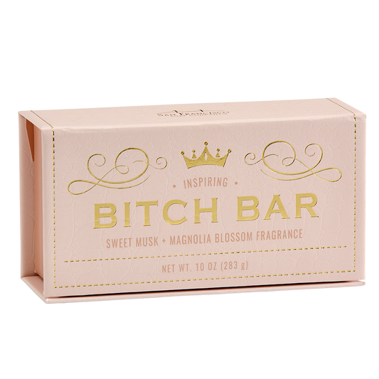 BITCH BAR SOAP INSPIRING SWEET MUSK + MAGNOLIA BLOSSOM