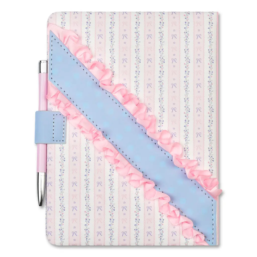 Floral Stripes Journal