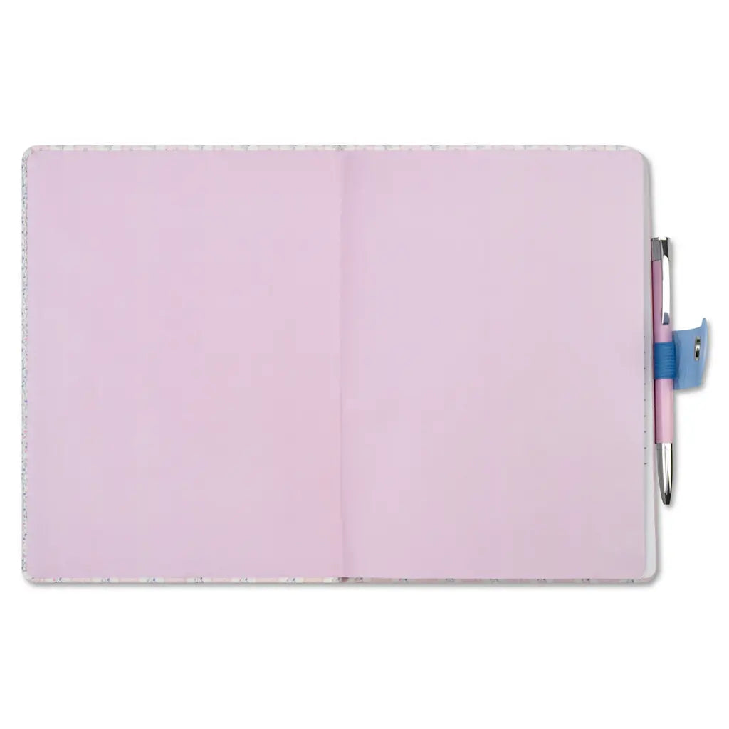 Floral Stripes Journal