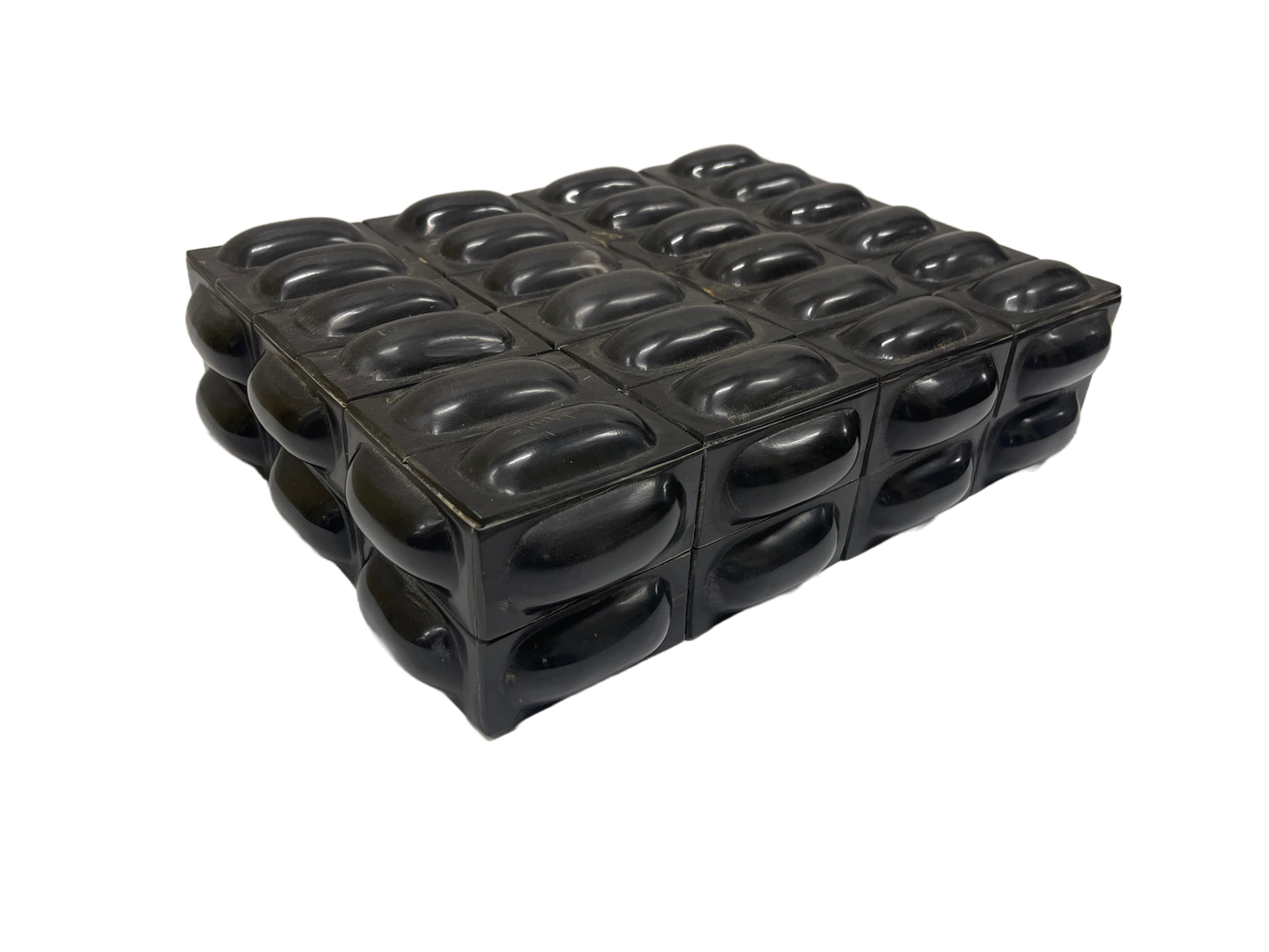 Buffalo Horn 3D Oval Box (M)