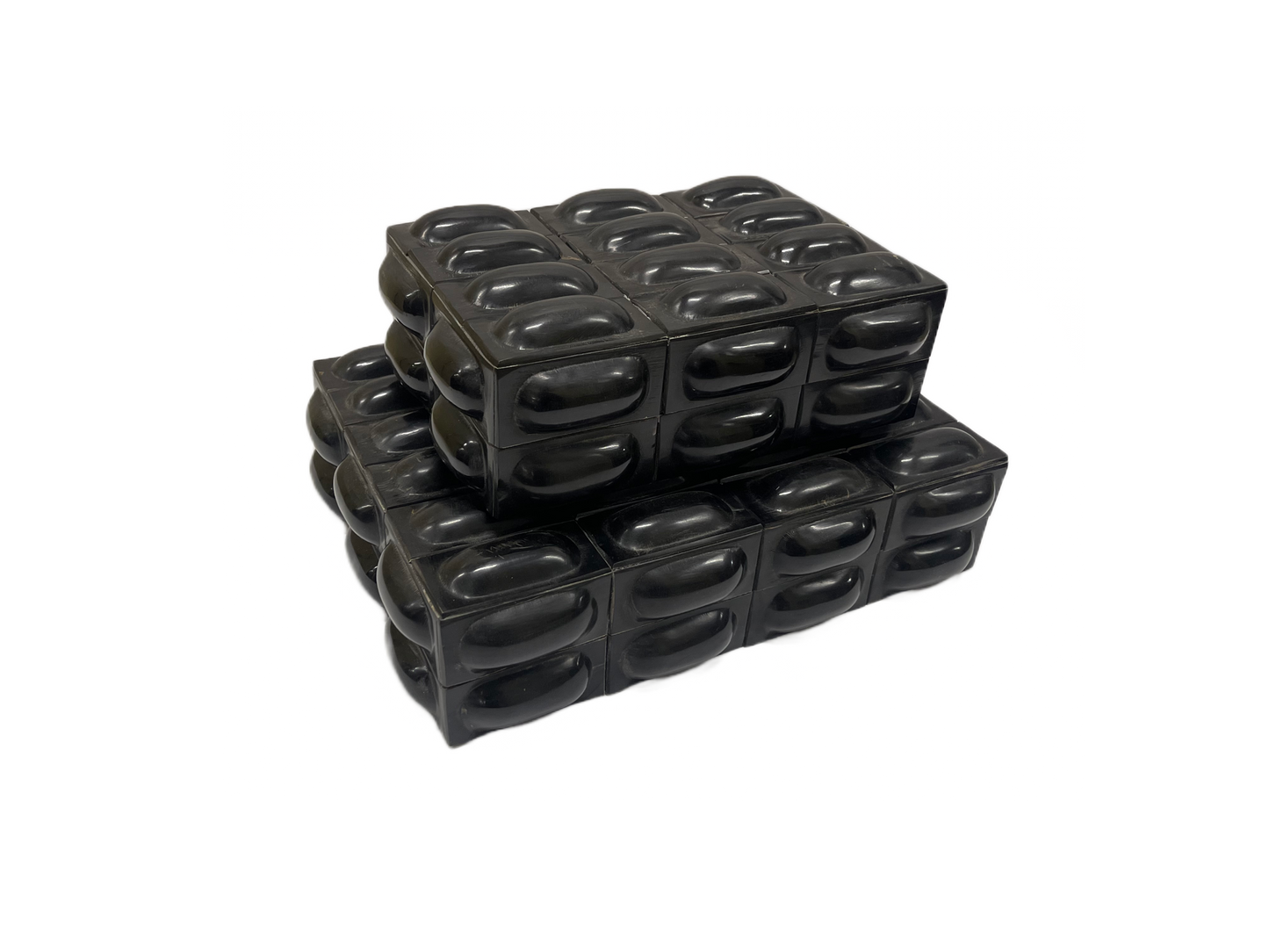 Buffalo Horn 3D Oval Box (S)