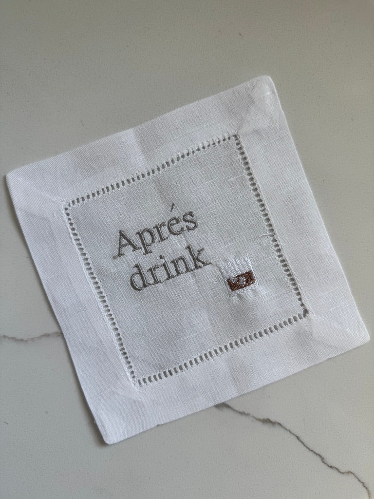 Linen Cocktail Napkin Set