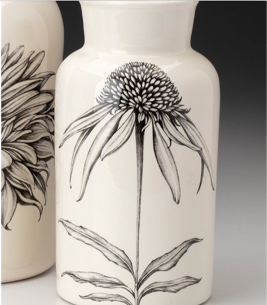 Cone Flower Jar