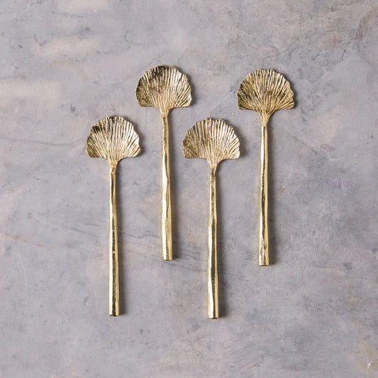 Gingko Mini Spoons - set of 4