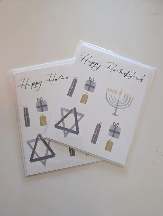 Happy Hanukkah Holiday Card