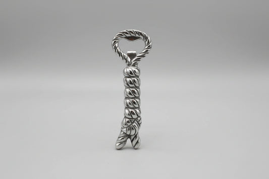 Vintage Sculptural Rope & Tassel Bottle Opener