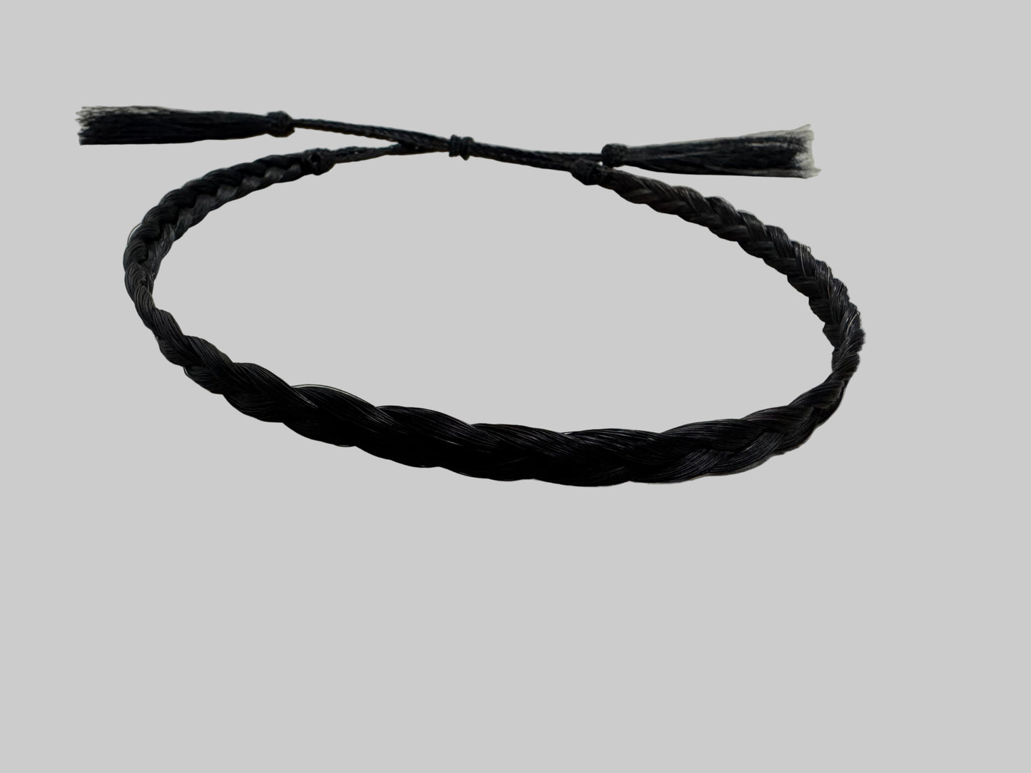 Black Horse Hair Hat Band