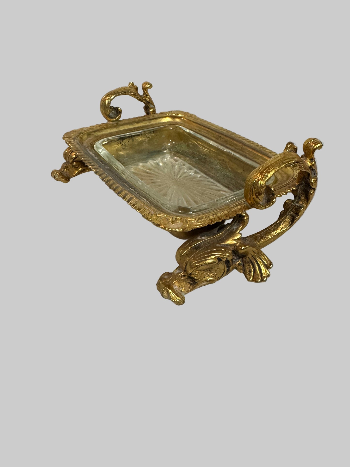 Vintage Footed Soap Dish