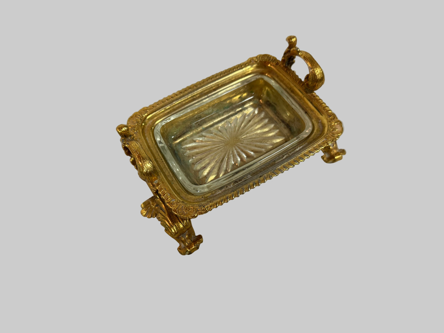 Vintage Footed Soap Dish