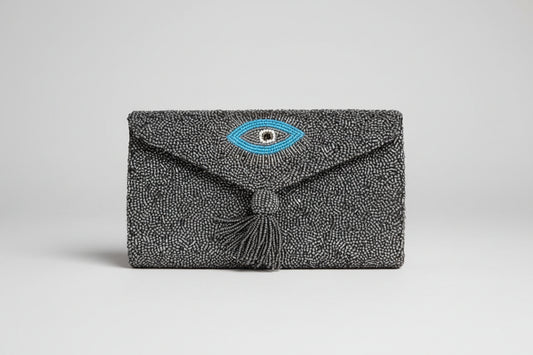 Evil Eye Envelope Clutch