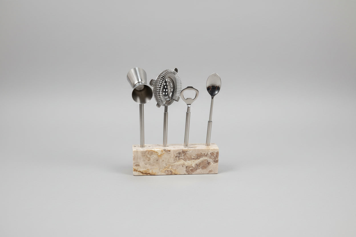 Marble Block Bar Tool Set