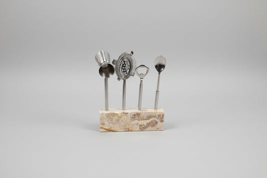 Marble Block Bar Tool Set