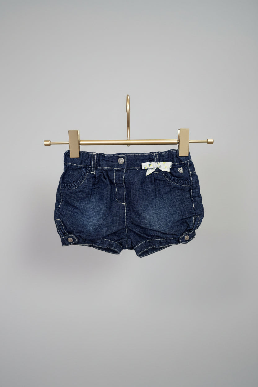 Obaibi Dark Denim Short 12 mos
