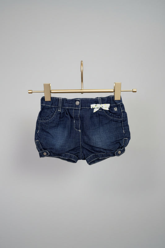 Obaibi Dark Denim Short 12 mos