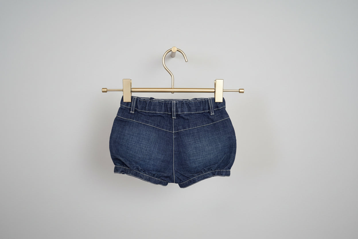 Obaibi Dark Denim Short 12 mos