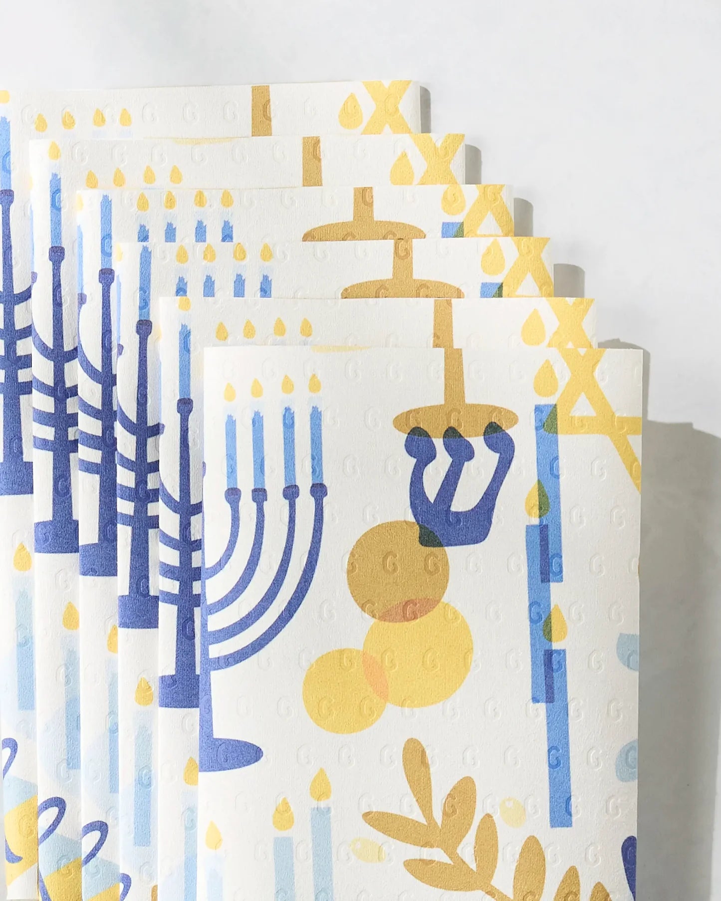 Hanukkah is Here Not Paper Towel Geometry