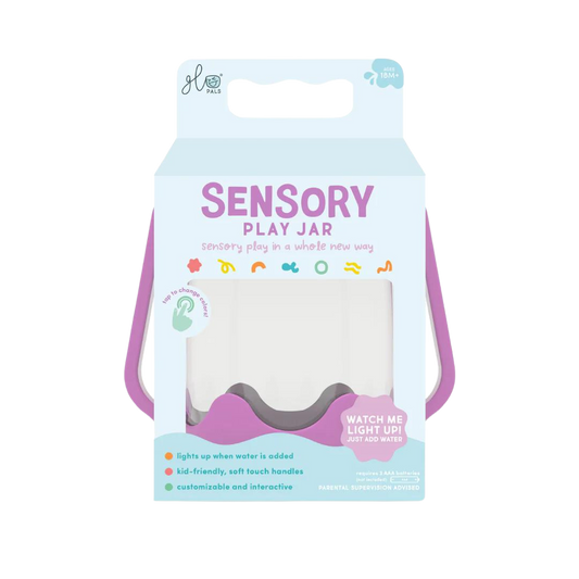 Purple Sensory Play Jar