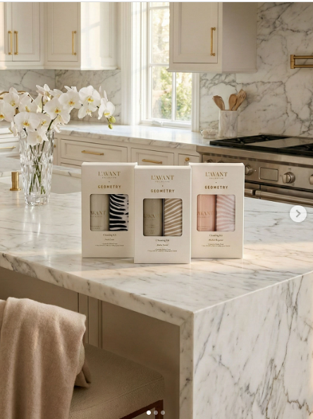 L'AVANT x Geometry Cleaning Kit - Amber Santal