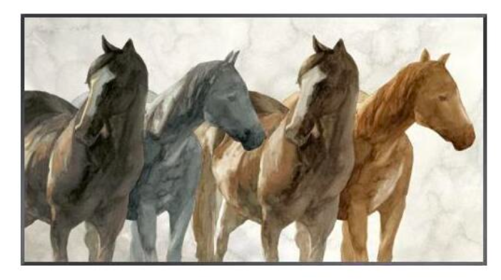 Framed Horse Wall Art