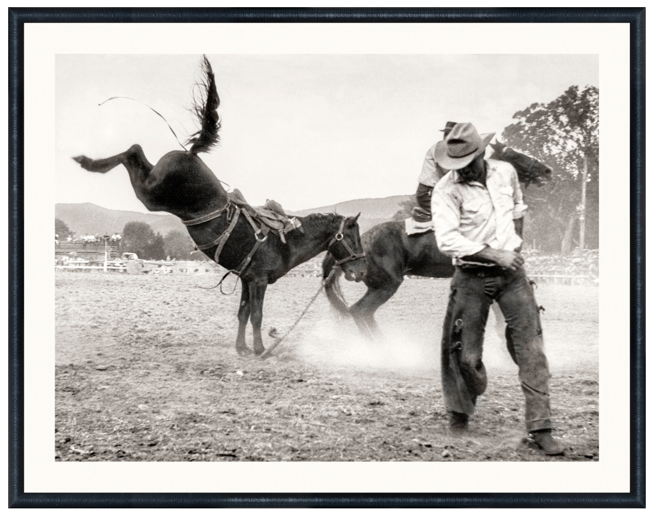 Rodeo C. 1962 Framed Art