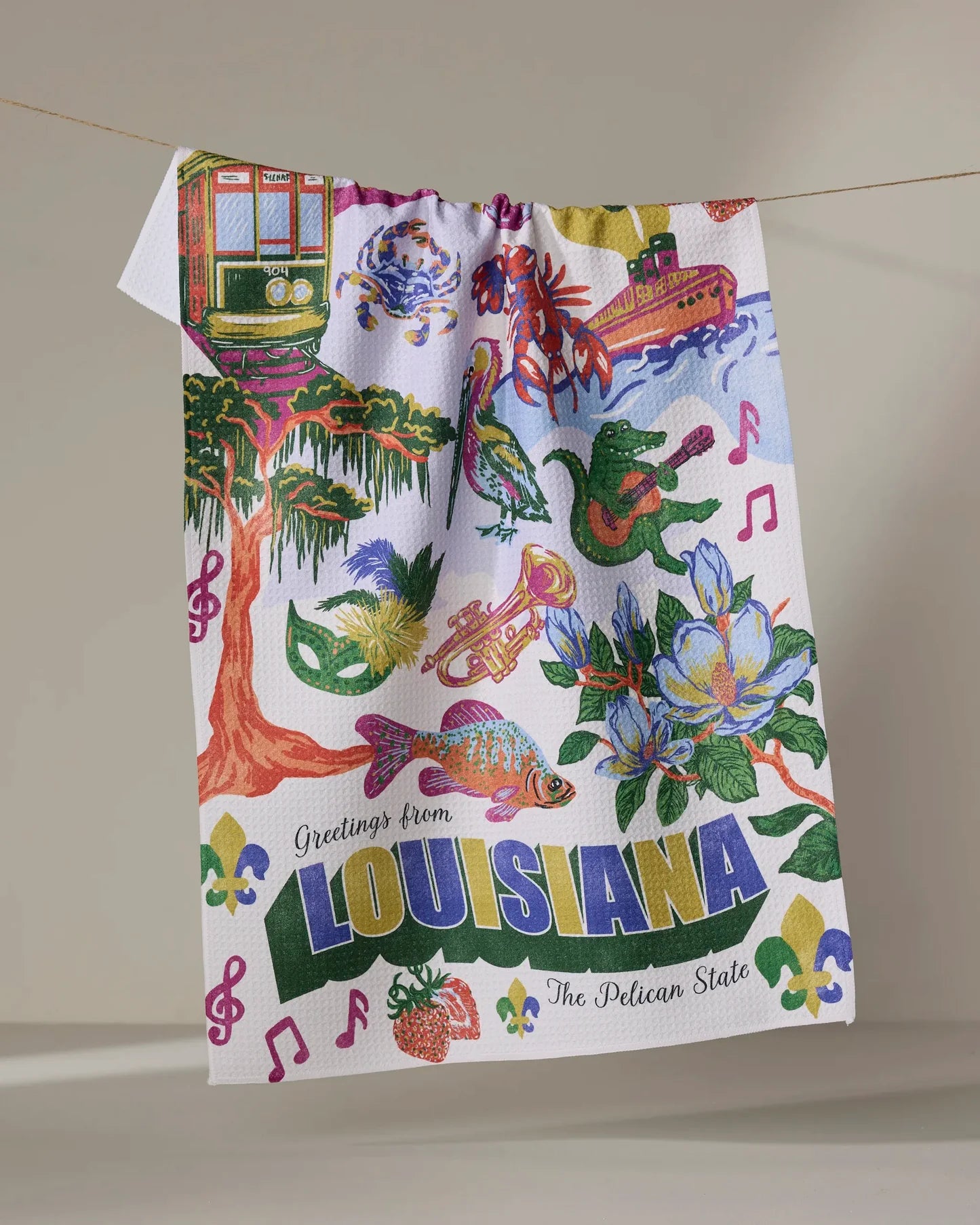 Greetings from Louisiana Geometry