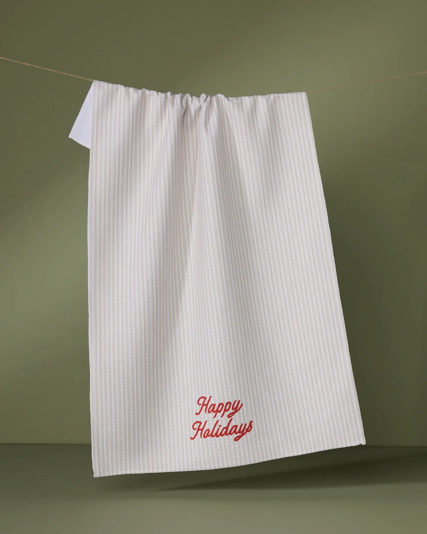 Season Stripes Happy Holidays Geometry