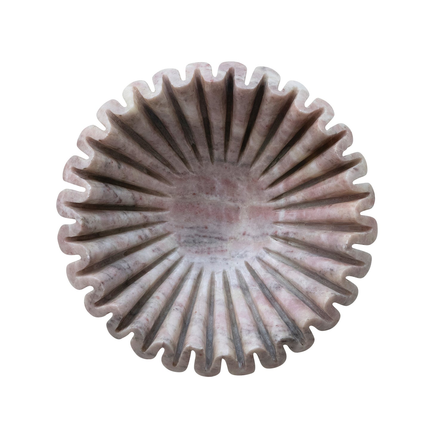 Marble Fluted Dish