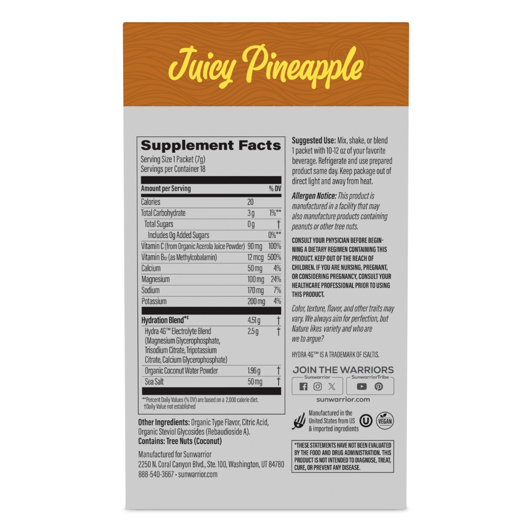 Juicy Pineapple Active Hydration Sticks