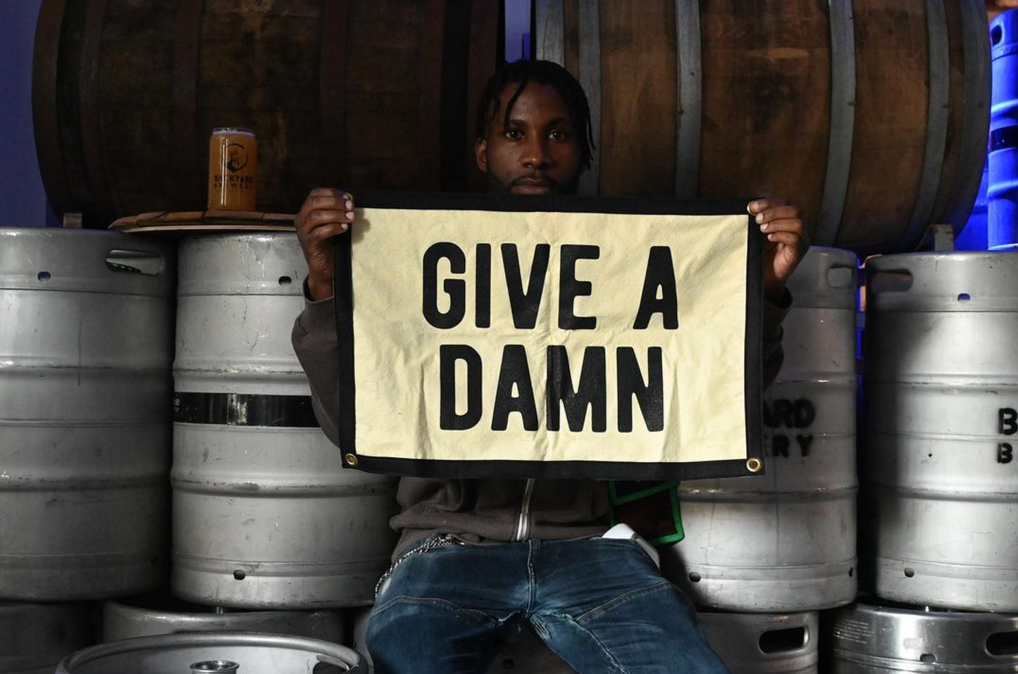 Give A Damn Pennant