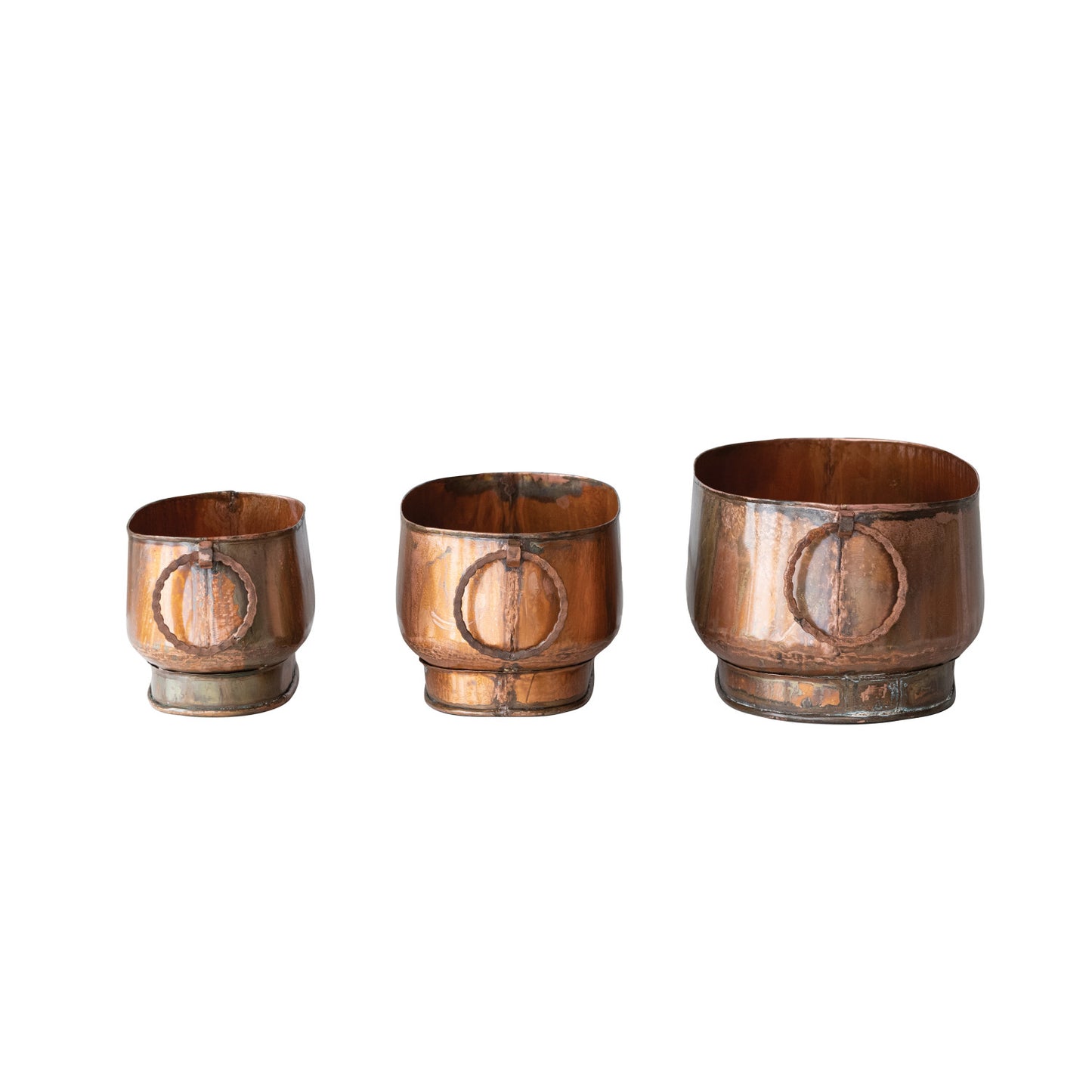 Copper Metal Planters