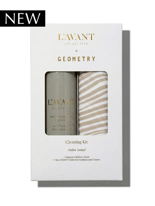L'AVANT x Geometry Cleaning Kit - Amber Santal