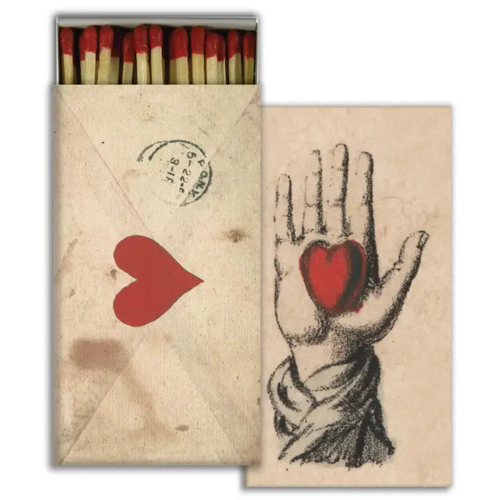 Love Letter with Heart Matches