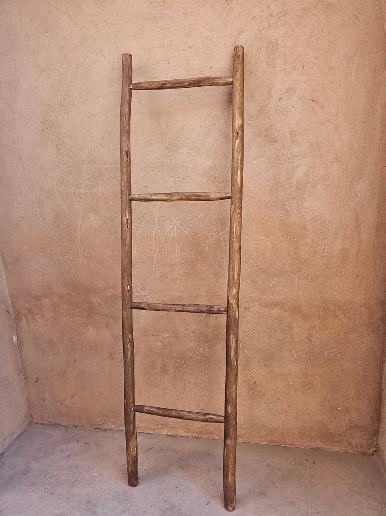 Handmade Decorative Wooden Ladder