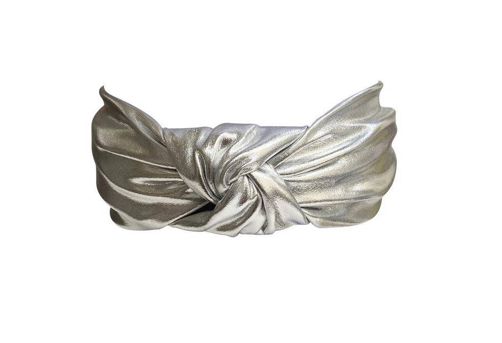 Metallic Silver Headband