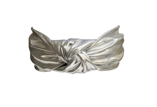 Metallic Silver Headband