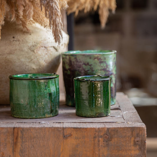 Côté Bougie Green Tamegroute Candle (M)