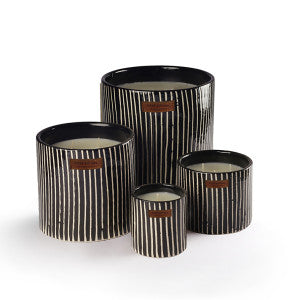 Côté Bougie Zébré Mandarene Majorelle Candle (L)